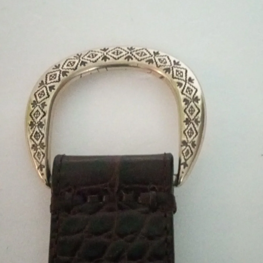 Brighton leather croc